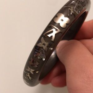 Louis Vuitton Jewelry - Louis Vuitton Grey Inclusion Bangle Louis Vuitton Jewelry - Louis Vuitton Grey Inclusion Bangle
